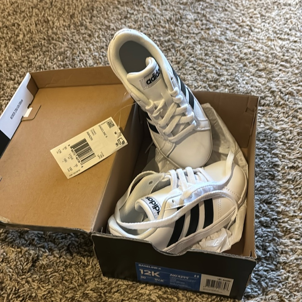 Adidas shoes youth size 12